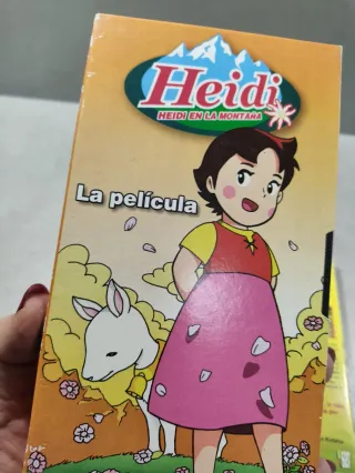 3 Películas Heidi VHS (Español)
