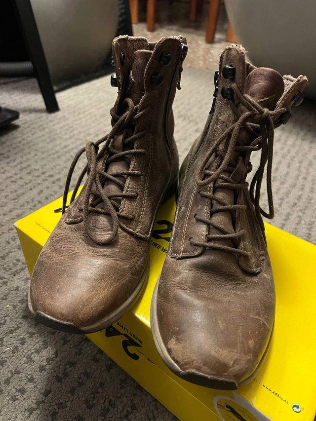 Botas de piel Reef marrones