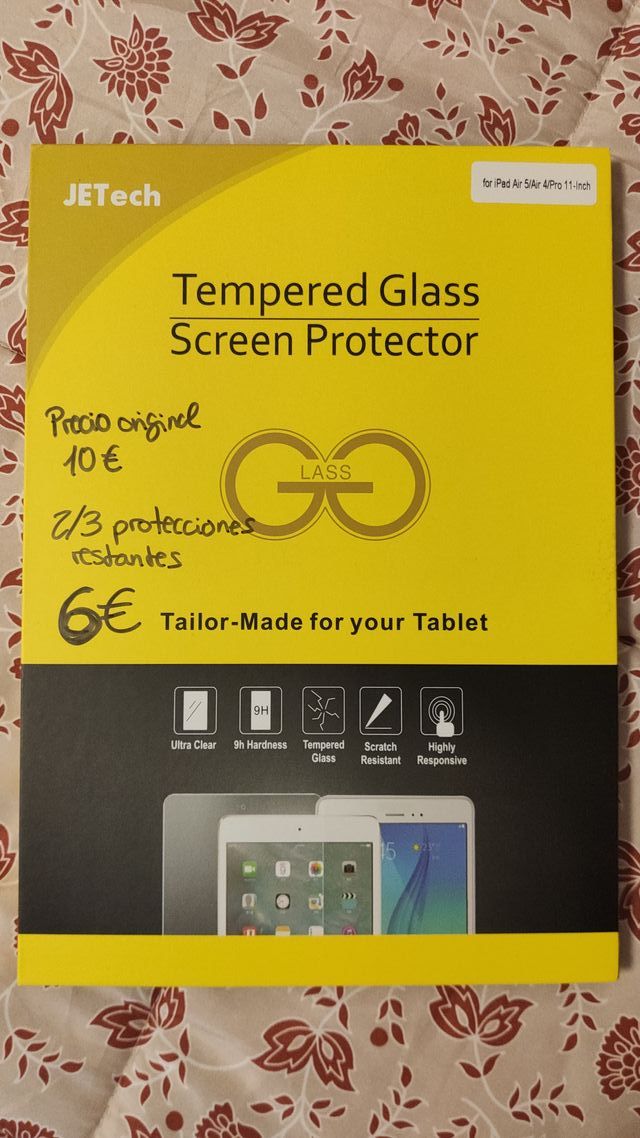 Cristal Templado iPad Air/Pro 11 JETech