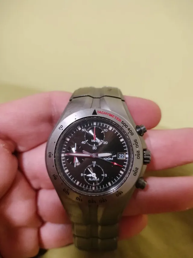 Reloj Táctico Cronógrafo con Alarma