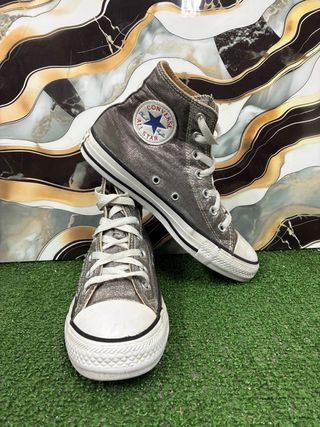Converse All Star Argento Tg 37