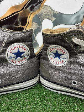 Converse All Star Argento Tg 37