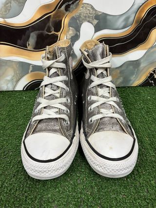 Converse All Star Argento Tg 37