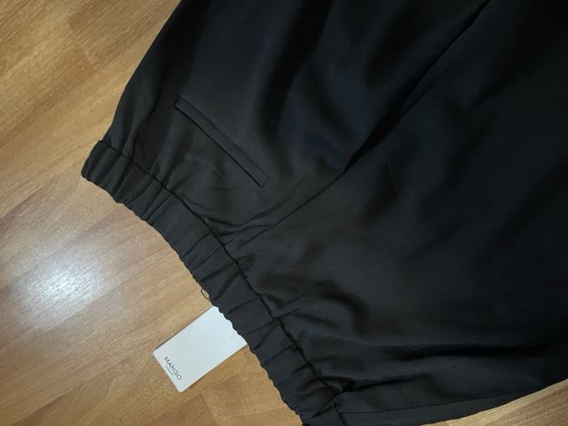 Pantalones de vestir negros mujer