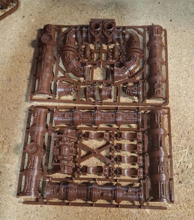 Warhammer piezas de plástico