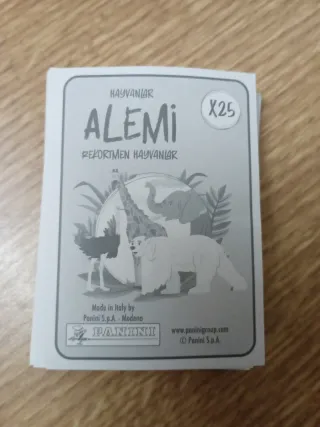 Cromos Animales los records Panini