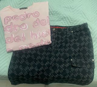 Conjunto Pedro del Hierro Top y Falda