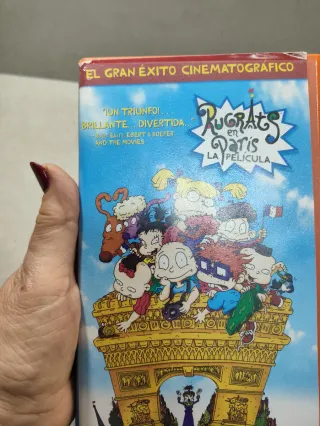 2 Películas VHS Rugrats (Español)