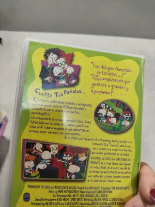 2 Películas VHS Rugrats (Español)