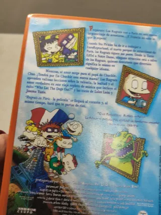 2 Películas VHS Rugrats (Español)