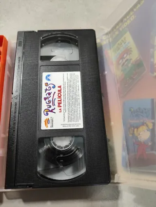 2 Películas VHS Rugrats (Español)