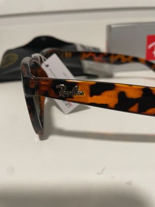 Gafas Ray-Ban Leopardo Wayfarer estampado