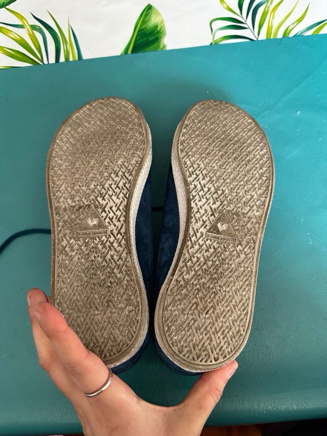 Zapatillas Le Coq Sportif aterciopeladas talla 38