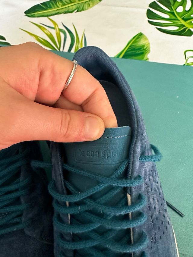 Zapatillas Le Coq Sportif aterciopeladas talla 38