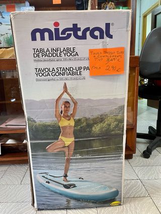 Tabla Paddle Surf Yoga Inflable Mistral