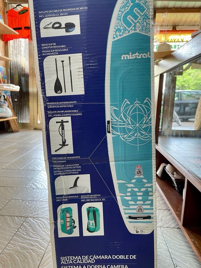 Tabla Paddle Surf Yoga Inflable Mistral