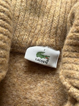 Lacoste Chaqueta Cremallera Marrón