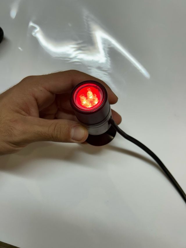 Luces LED para acuario (roja y verde)
