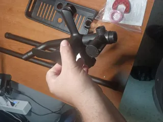 Juego de Ducha Negro y Plateado