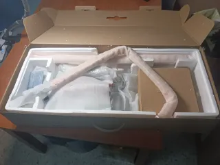 Juego de Ducha Negro y Plateado