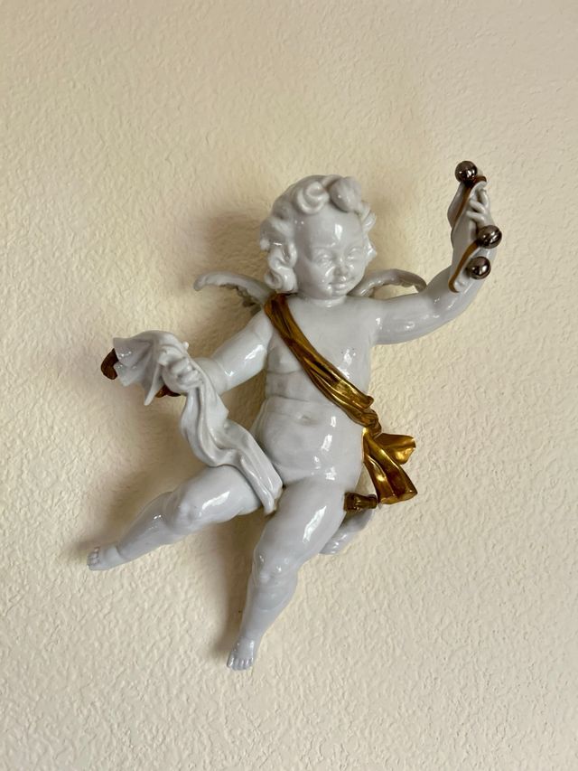 Querubín Angel  Lopez Moreno  Porcelana blanca