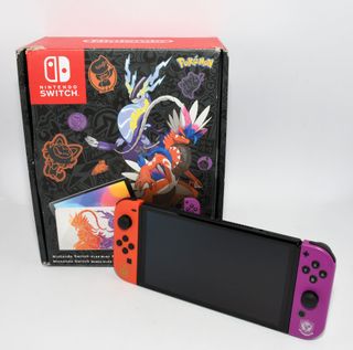 Nintendo Switch OLED Pokémon Scarlatto e Porpora