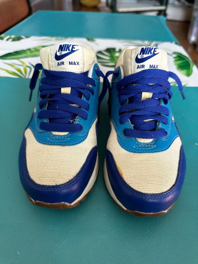 Zapatillas Nike Air Max Talla 37 Azul/Blanco