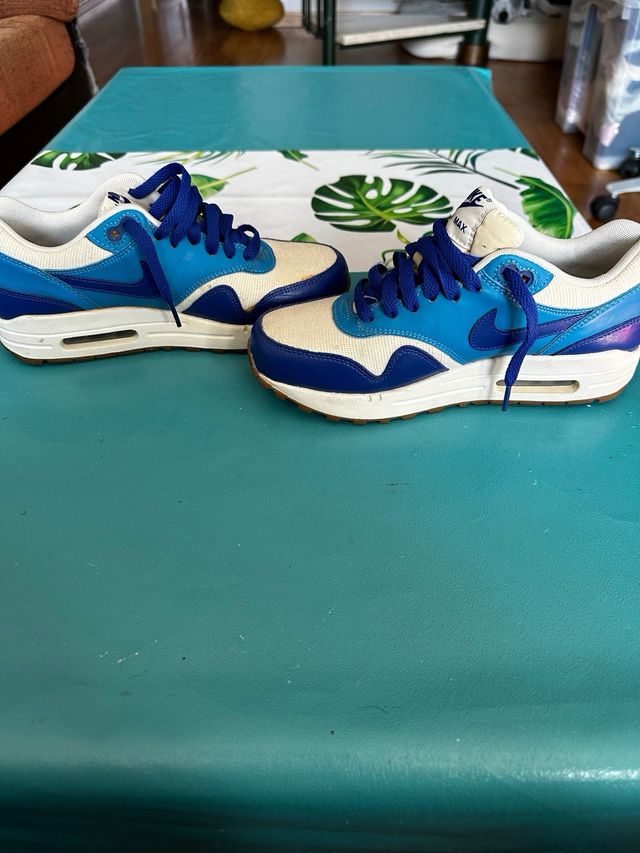 Zapatillas Nike Air Max Talla 37 Azul/Blanco