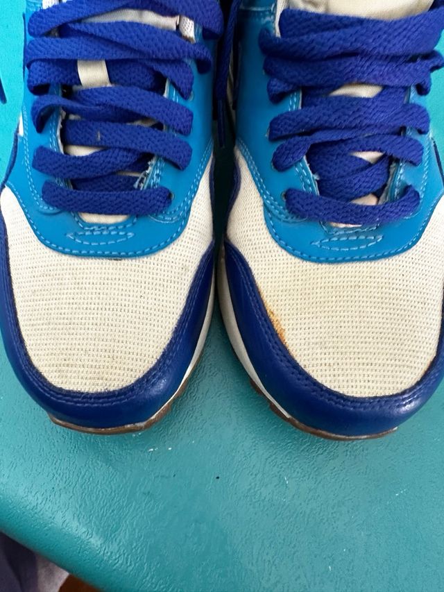 Zapatillas Nike Air Max Talla 37 Azul/Blanco