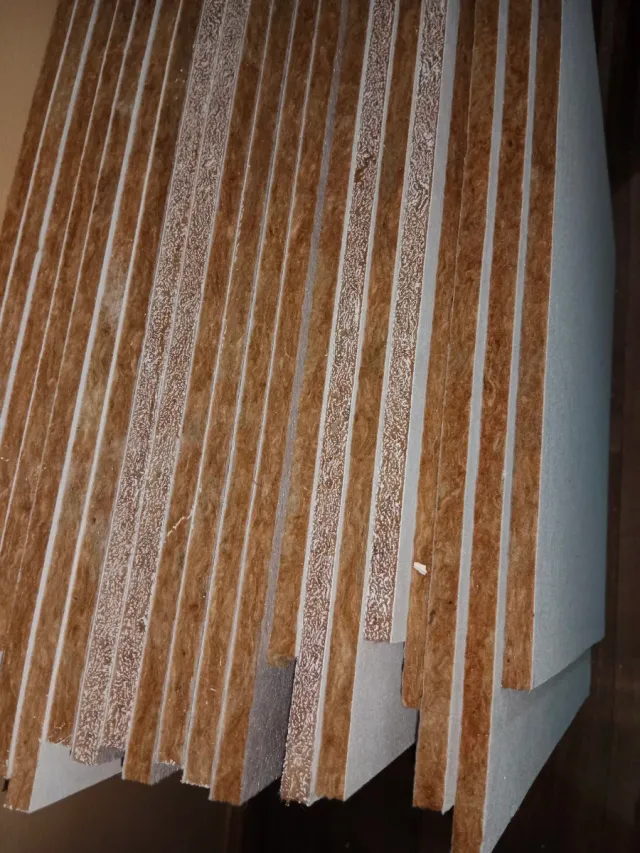 Placas de lana de roca desmontables