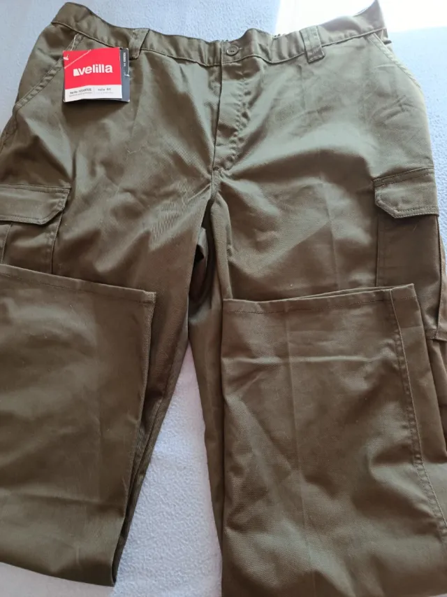 Pantalón Velilla Stretch Taglia 60 Verde Caccia