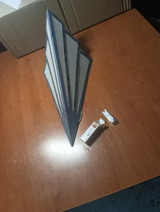 Aplique de pared diseño geométrico