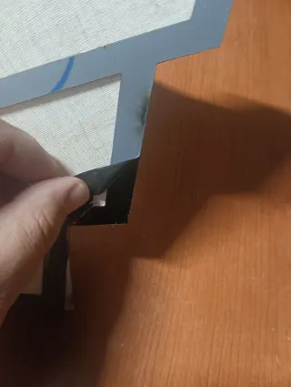 Aplique de pared diseño geométrico