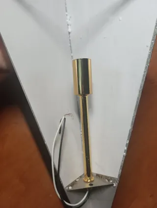 Aplique de pared diseño geométrico