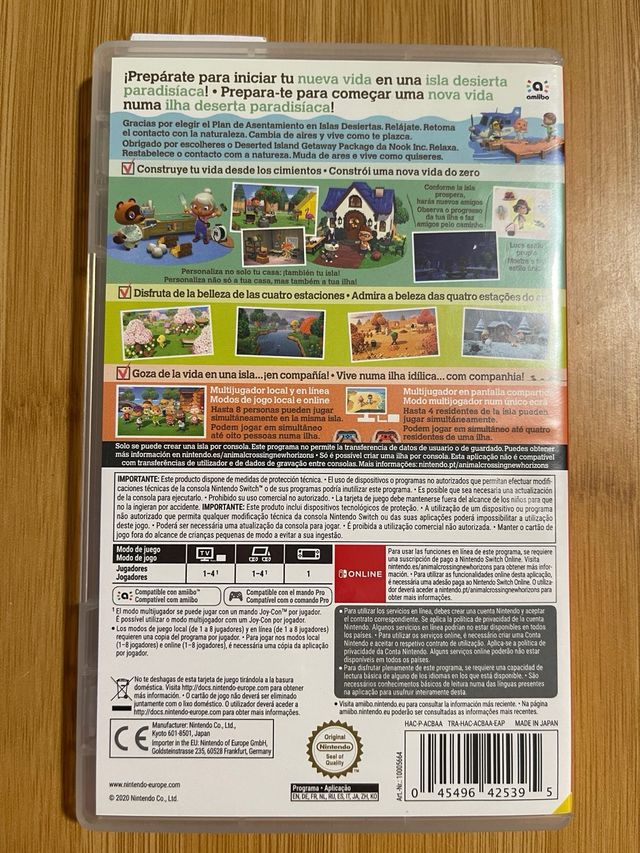 Animal Crossing Nintendo Switch