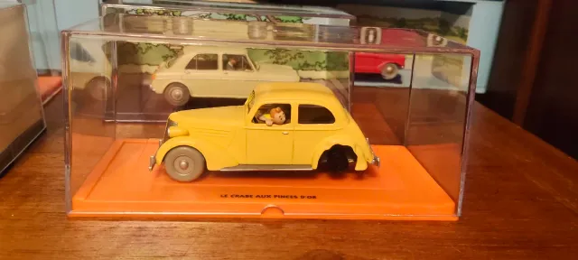 Macchina di Tintin Il granchio dalle pinze d'oro