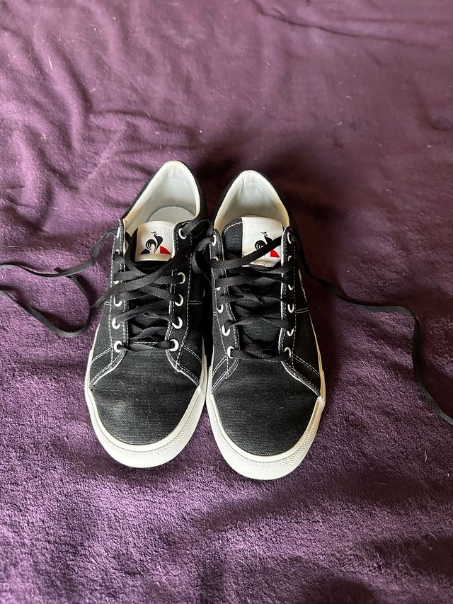 Zapatillas Le Coq Sportif Negras Cordon Talla 38