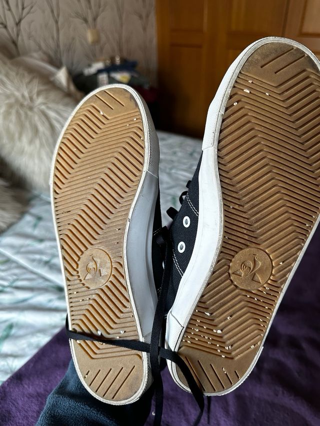 Zapatillas Le Coq Sportif Negras Cordon Talla 38