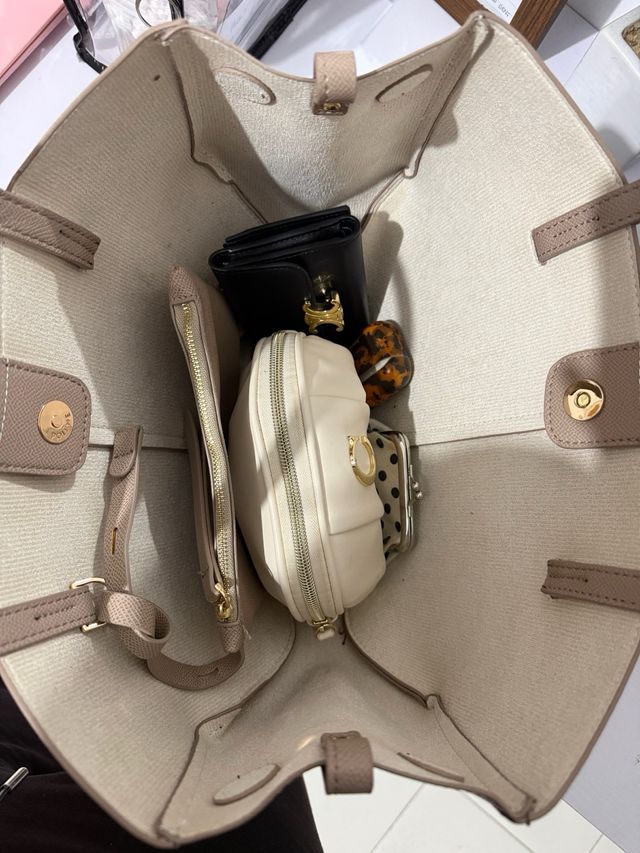 Polene Cyme Mini Beige