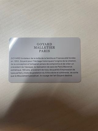 Billetera Goyard Negra y Marrón