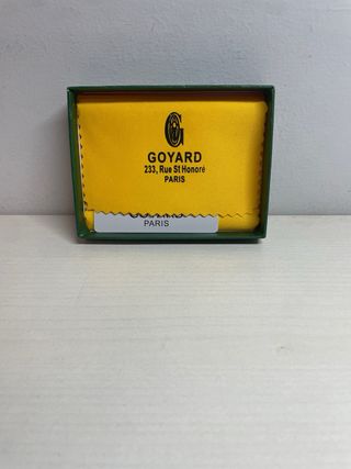 Billetera Goyard Negra y Marrón