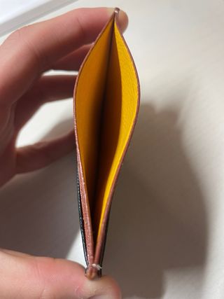 Billetera Goyard Negra y Marrón