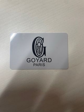 Billetera Goyard Negra y Marrón