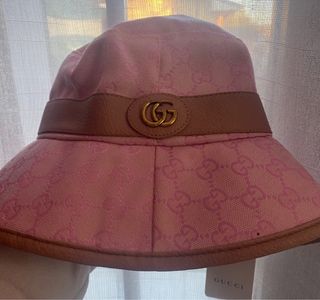 Cappello Gucci Donna Rosa GG