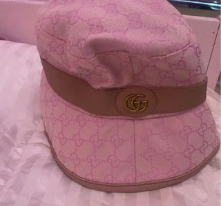 Cappello Gucci Donna Rosa GG