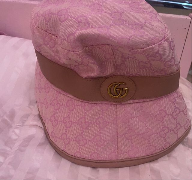 Cappello Gucci Donna Rosa GG