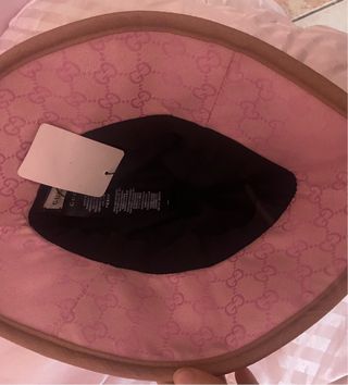 Cappello Gucci Donna Rosa GG