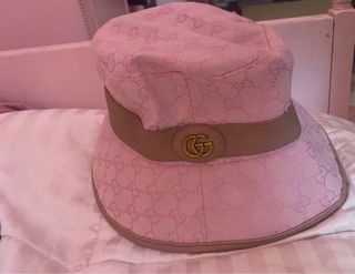 Cappello Gucci Donna Rosa GG