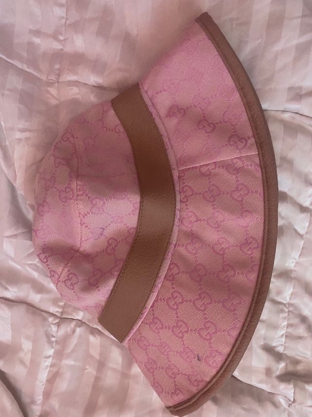 Cappello Gucci Donna Rosa GG