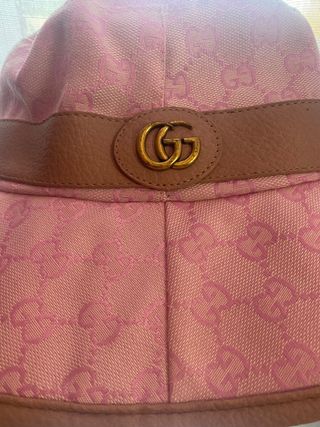 Cappello Gucci Donna Rosa GG
